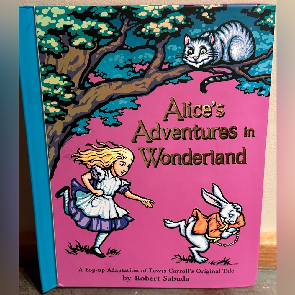 1st Edition! Rare Vintage Robert Sabuda Alice’s Adventures in Wonderland pop up